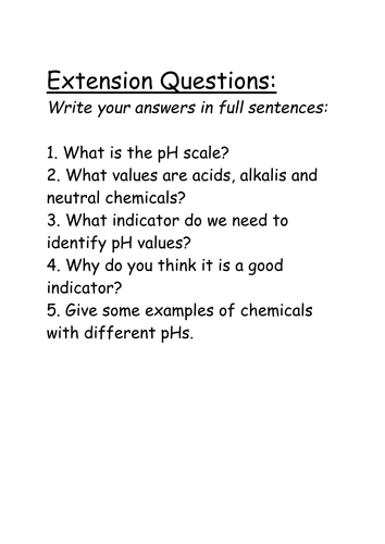 Chemistry Corner KS3 Year 7 Topic - Lessons 6-11
