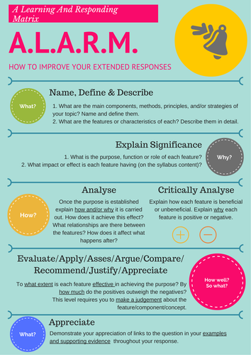 ALARM:  A Learning and Responding Matrix