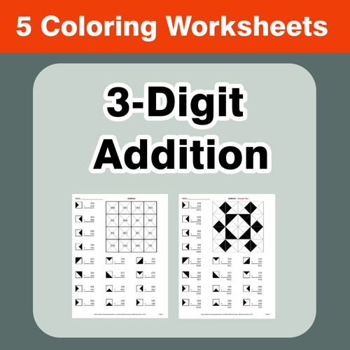 3-digit-addition-coloring-worksheets-worksheet-school-facebook