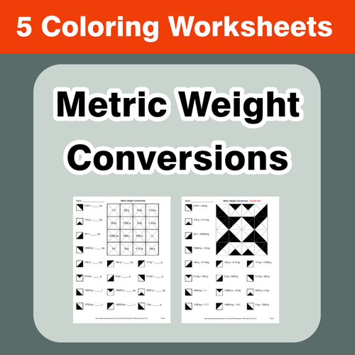 Metric weights outlet conversion