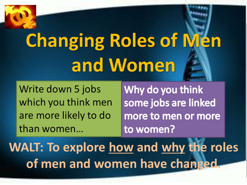 how did the role of women change