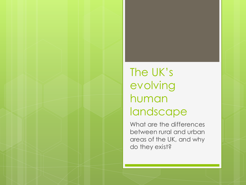 Intro: Urban vs Rural UK