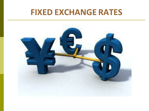 Fixed Exchange Rates - A2-Yr2