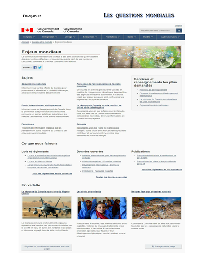 Global Issues Reading Comprehension Test