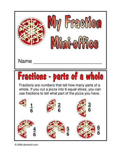 Basic Fractions mini office