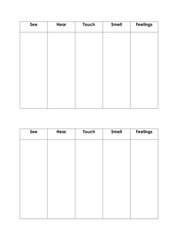 NEW! Year 1 - 6 Settings Table