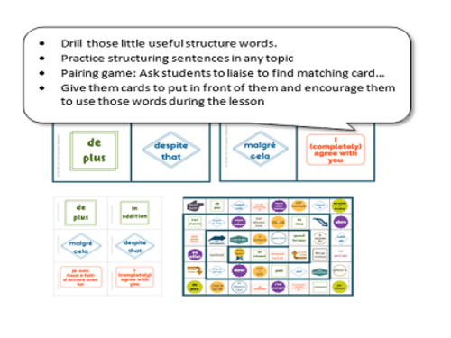 Learning French connectives doesn't have to be boring!