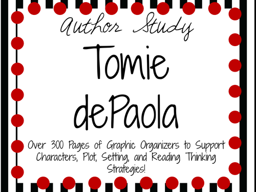 Tomie dePaola Author Study