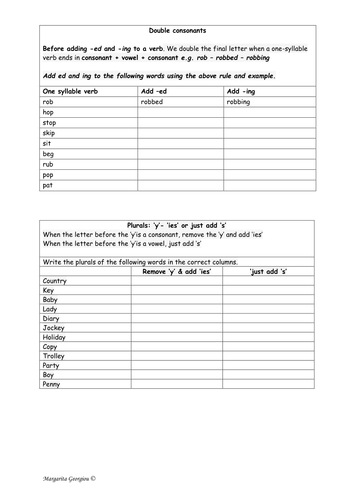 SPaG practise. Spelling Lists and tasks. Great for homework or starters.