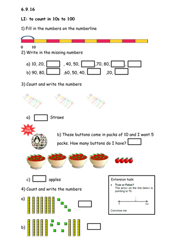 Place value presentations with planning notes and worksheets (Mathematics Mastery for Year 3)