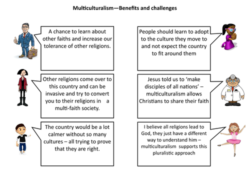 Multiculturalism - Benefits and challenges