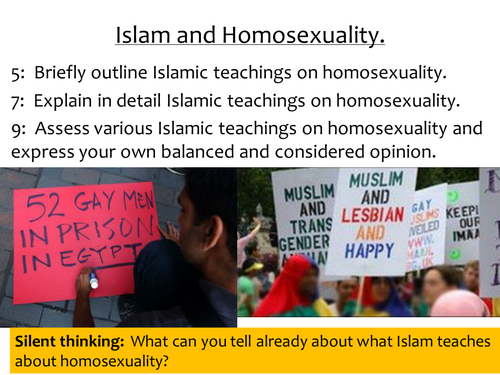 Islam and Homosexality
