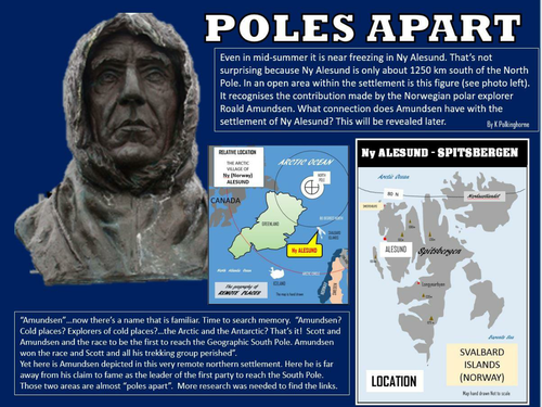 THE RACE TO REACH THE GEOGRAPHICAL SOUTH AND NORTH POLES