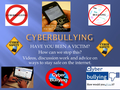 Cyber-bullying- Videos, discussion work and advice on what to do /how to stay safe on the internet.
