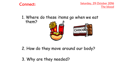 KS4 AQA New 2016 B4 Organising plants and animals L1 The blood