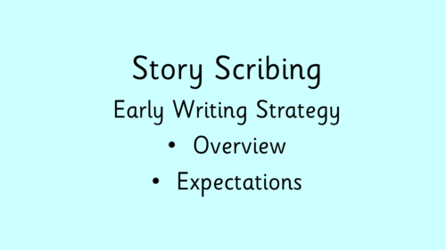 Story Scribing Resources