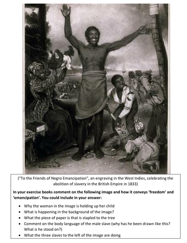 Slavery: Emancipation Source Evaluation