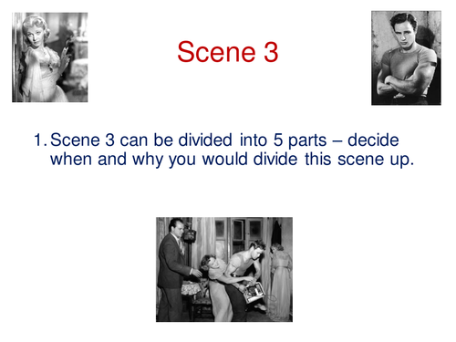 A Streetcar Named Desire - new English Lit AS/A Level spec