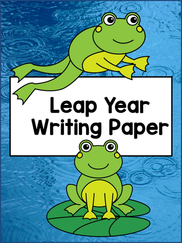 Leap Day Writing Paper