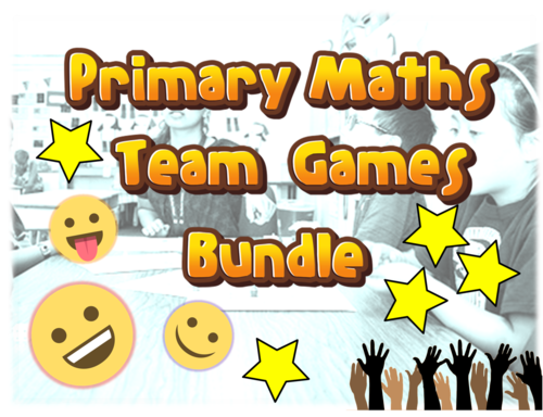 KS2 Primary Maths Team Games Bundle