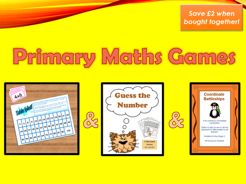 Primary Maths Games