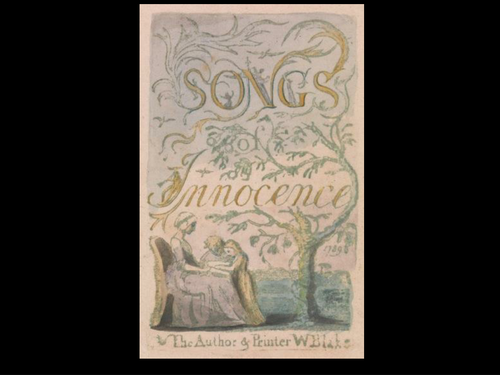 OCR GCE H074 Literature Poetry - 'The Ecchoing Green' from Songs of Innocence by William Blake.