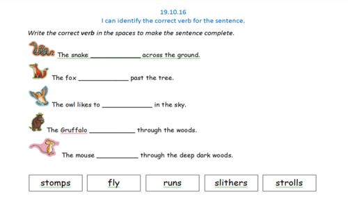 30 min Lesson Observation KS1 English