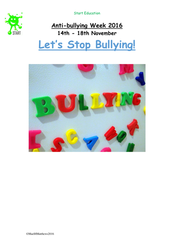 Anti Bullying Week 2017