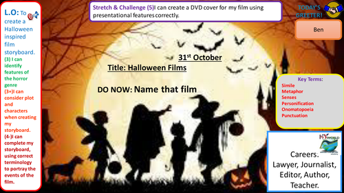 Halloween DVD cover creation