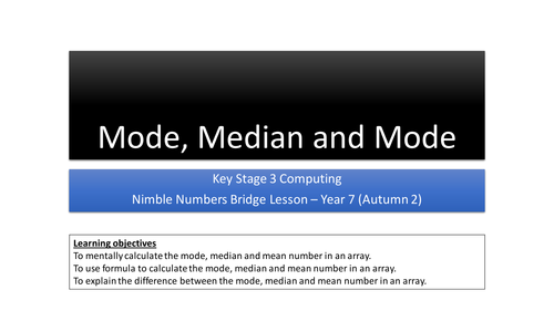 Bringing Numeracy into Computing