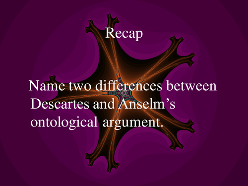 Ontological Argument Kant