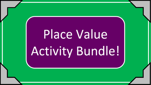 Place Value Resource Bundle