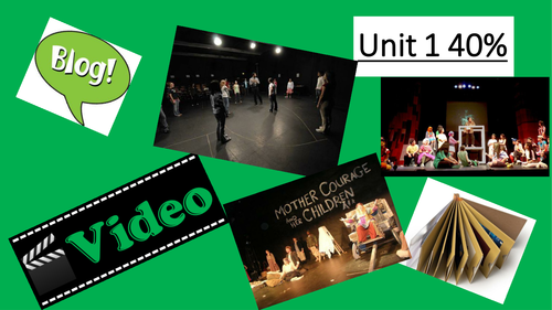 Devising Drama Unit 1 (40%) 2016 Mock Year 10  WJEC
