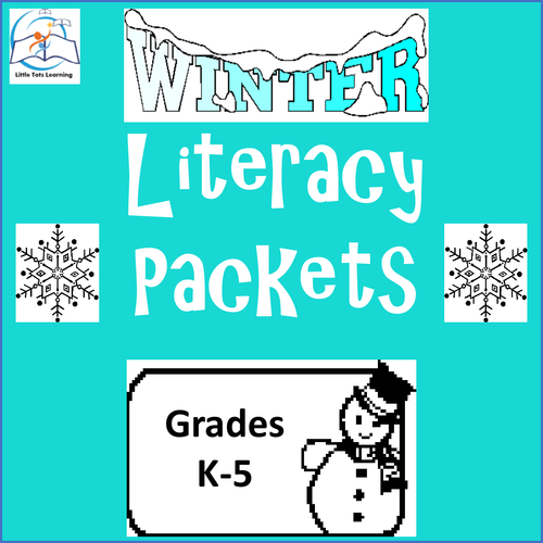 Winter Break Homework Packets | Literacy | Elementary Classrooms