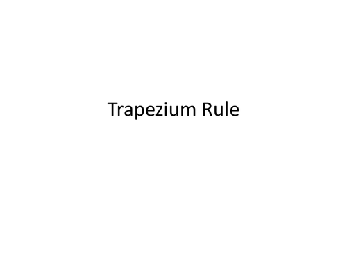 CIE Pure 3 - Trapezium rule PPQs and worked solutions