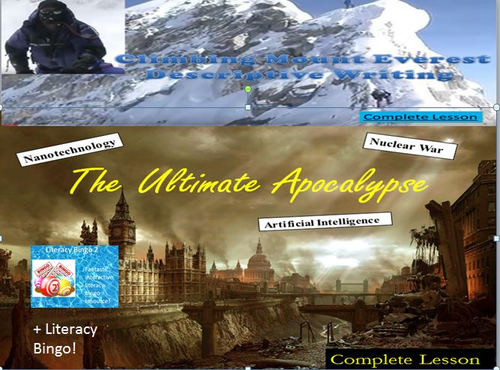 The Ultimate Apocalypse + Climbing Mount Everest + Literacy Bingo