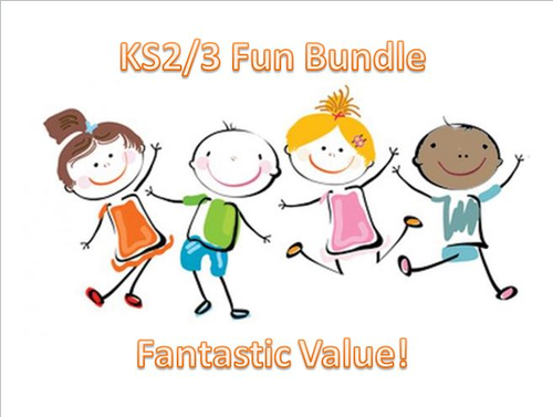 KS2 and KS3 Fun Bundle Complete Lessons