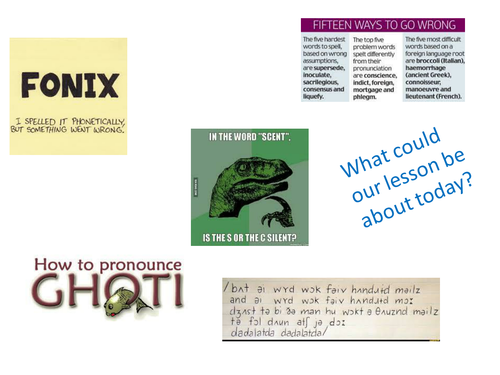 A2 English Language - Language Change - Orthography and Punctuation