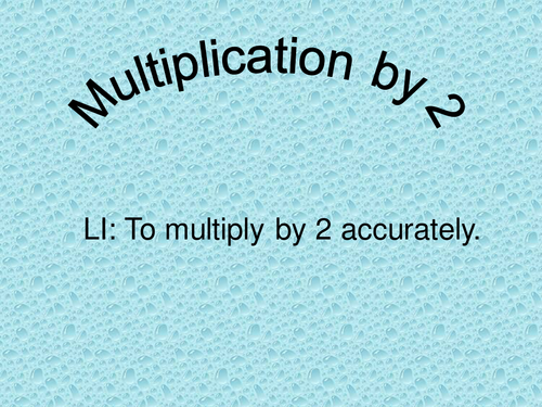 2, 3 and 8 x (times) table presentation and worksheets amended from NCETM