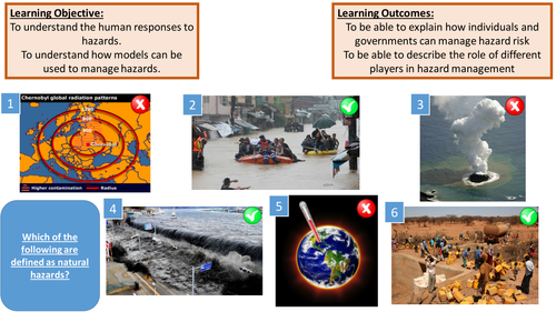 NEW AQA ALEVEL geography. Human responses to hazards