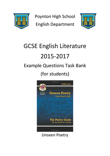 New AQA GCSE English Literature Revision Bundle