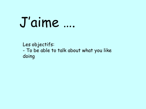 How to say what sports and hobbies you like. 3 resources