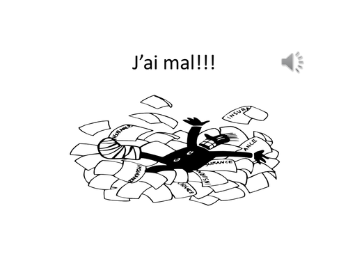 J'ai mal - How to talk about illnesses in French - 4 resources