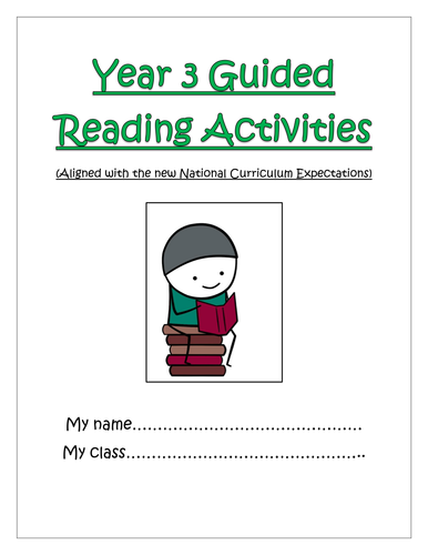 Year 3 Guided Reading Comprehension Activities Booklet! (Aligned with the New Curriculum!)