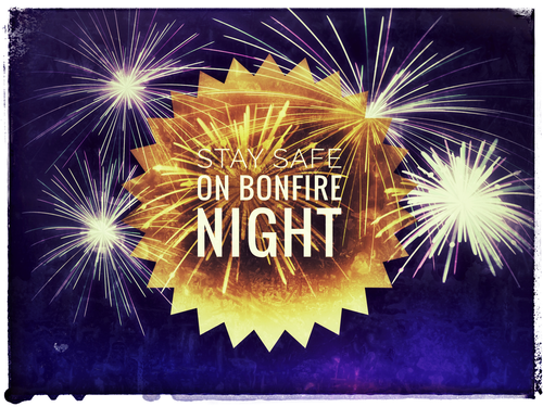 Bonfire Night Safety Poster