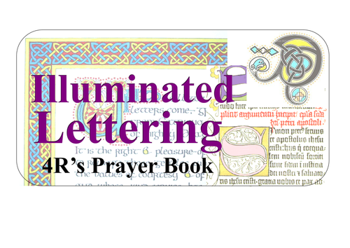 Illuminated Lettering Display Title