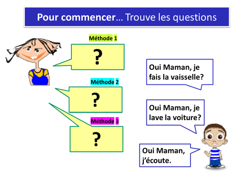 Questions in French 2