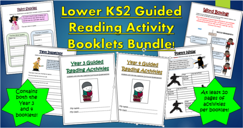 Lower KS2 Comprehension Activities Booklets Bundle! (Aligned with the New Curriculum)