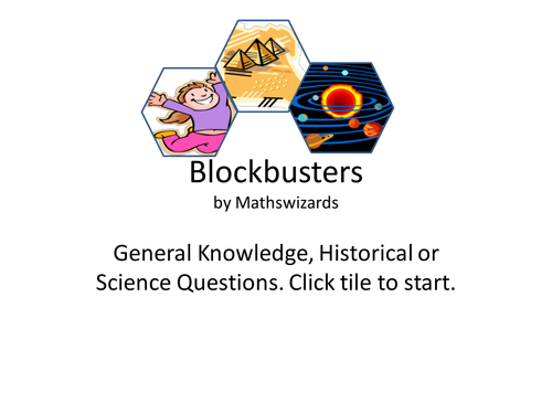 Blockbusters KS2 PowerPoint