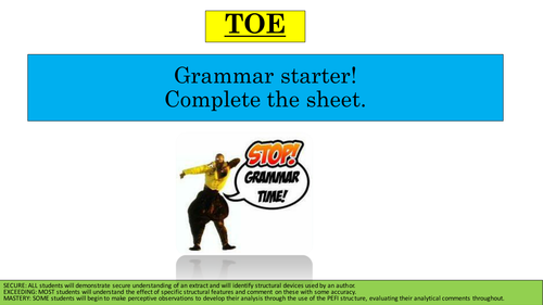 AQA English Language Paper 1 AO2 and AO5 Time Traveler's Wife: Analysis and Creative Writing